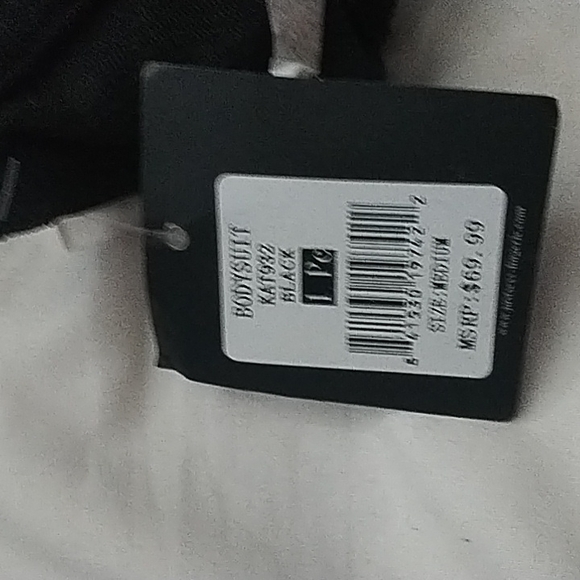 Nwt black lace body suit - Picture 3 of 10